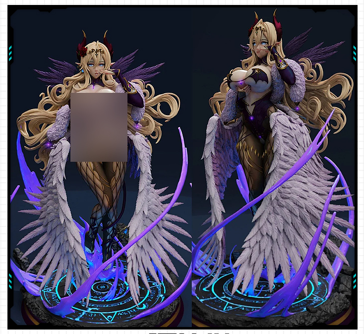 圣杯之战Fate亚瑟王阿尔托莉雅 3D打印模型图纸白模定制STL文件