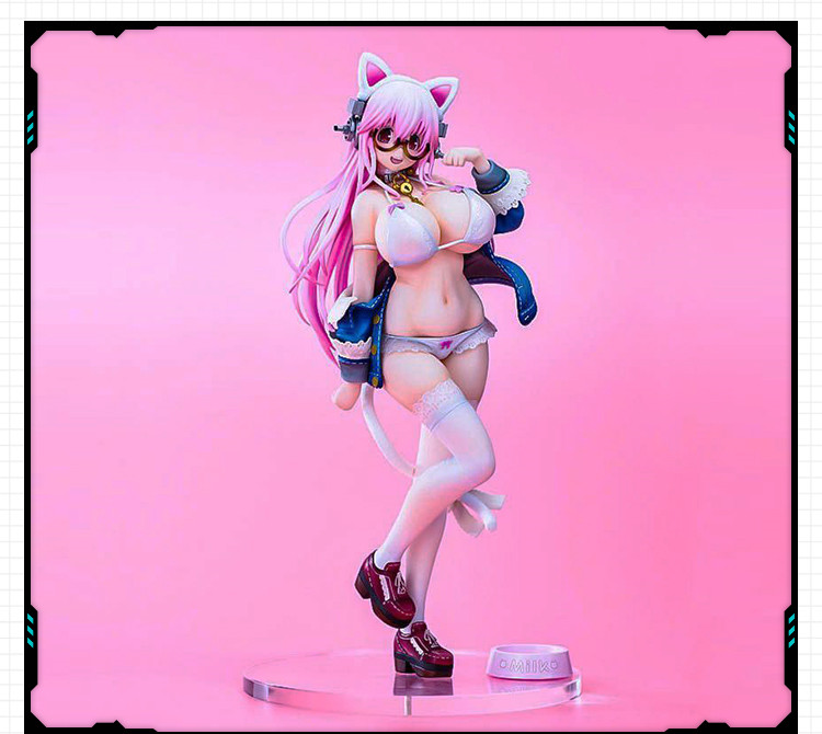 日本人气虚拟偶像索尼子站姿手办 3D打印模型图纸白模定制STL文件