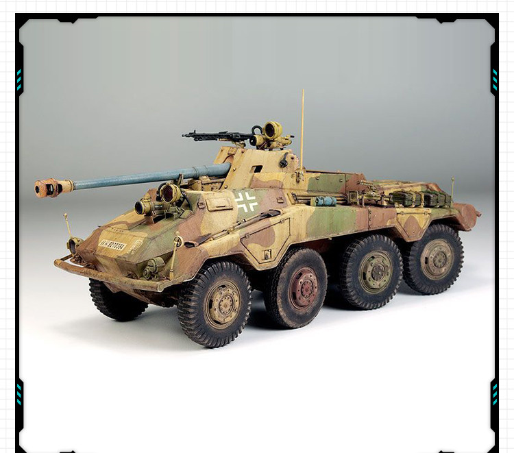 二战时期军事陆战车模型手办 3D打印模型图纸白模定制STL文件