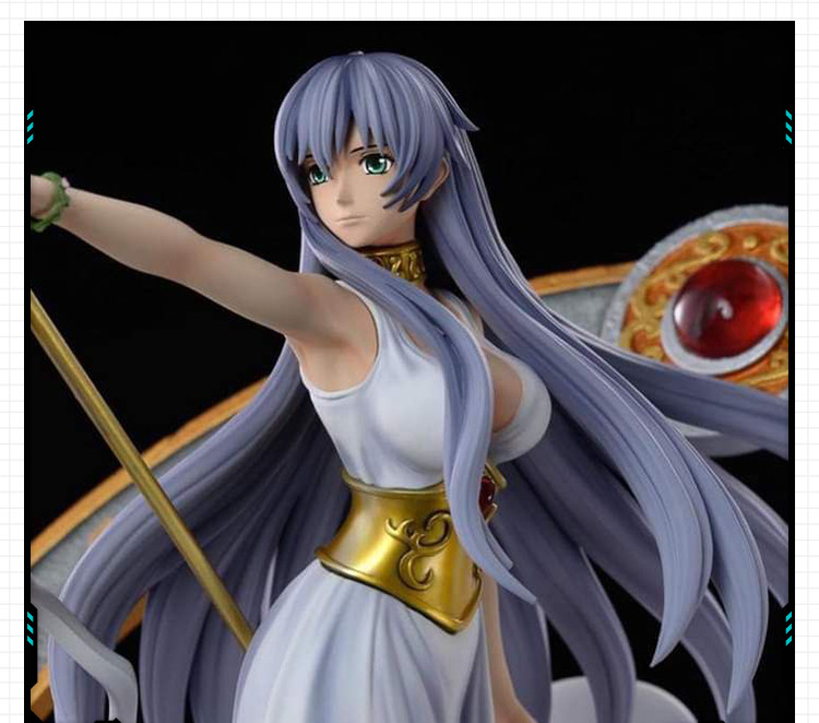 动漫人物角色雅典娜全身像办 3D打印模型图纸白模定制STL文件