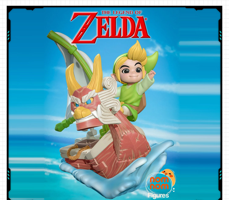 游戏塞尔达传说风之杖雕像手办 3D打印模型图纸白模定制STL文件