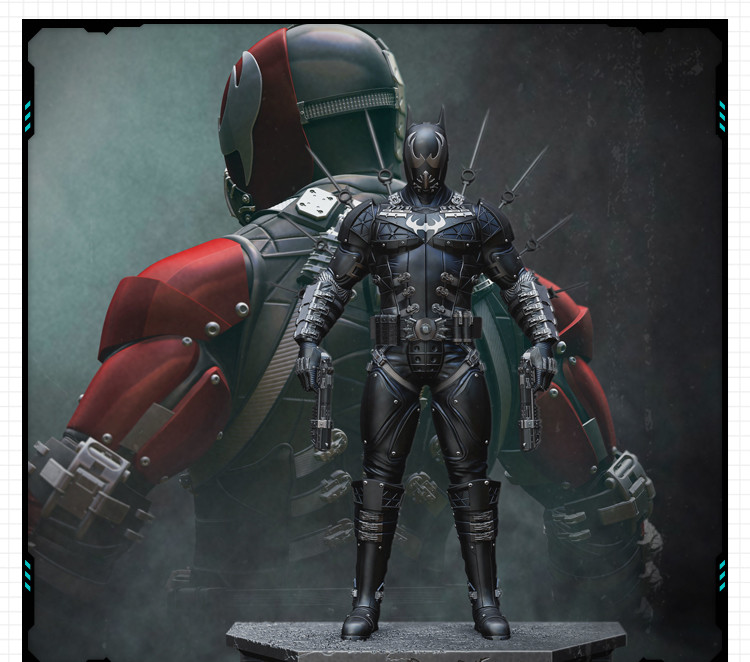 漫威平行宇宙毒液蝙蝠侠手办 3D打印模型图纸白模定制STL文件