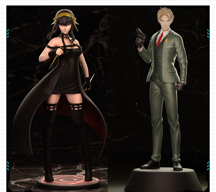 6款间谍过家家人物角色摆件手办 3D打印模型图纸白模定制STL文件